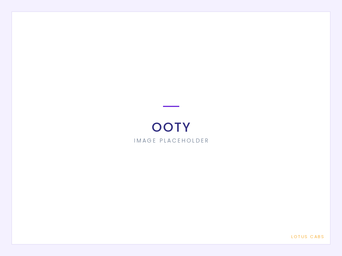 Ooty image placeholder