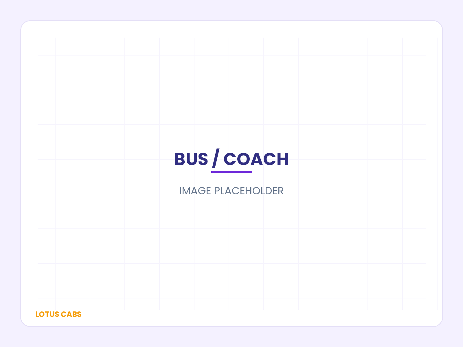 Bus and coach rental image placeholder